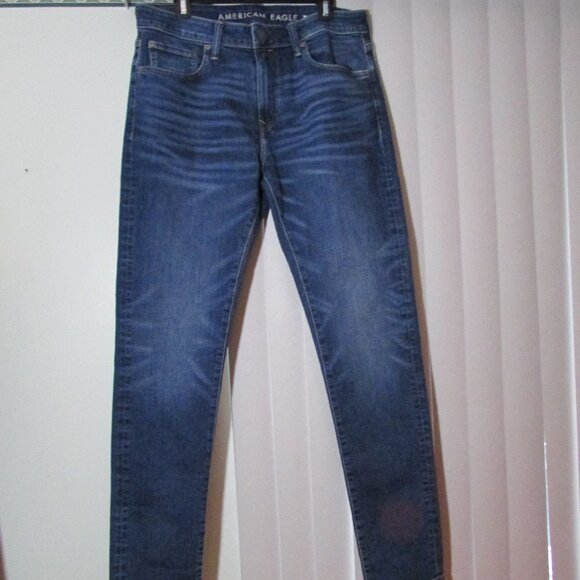 American Eagle Athletic Skinny Airflex Jeans 34 x 34 - Picture 10 of 10